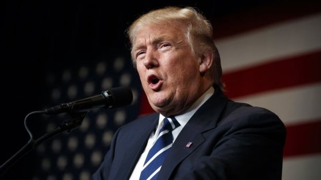 Donald Trump: "The people have spoken and the election is over." Donald Trump: "The people have spoken and the election is over."